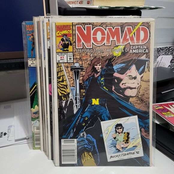 Marvel Other - Nomad Issue 1 2 5 6 7 8 9 13 14 15 18 Marvel Comics Vintage Comic Book Lot
